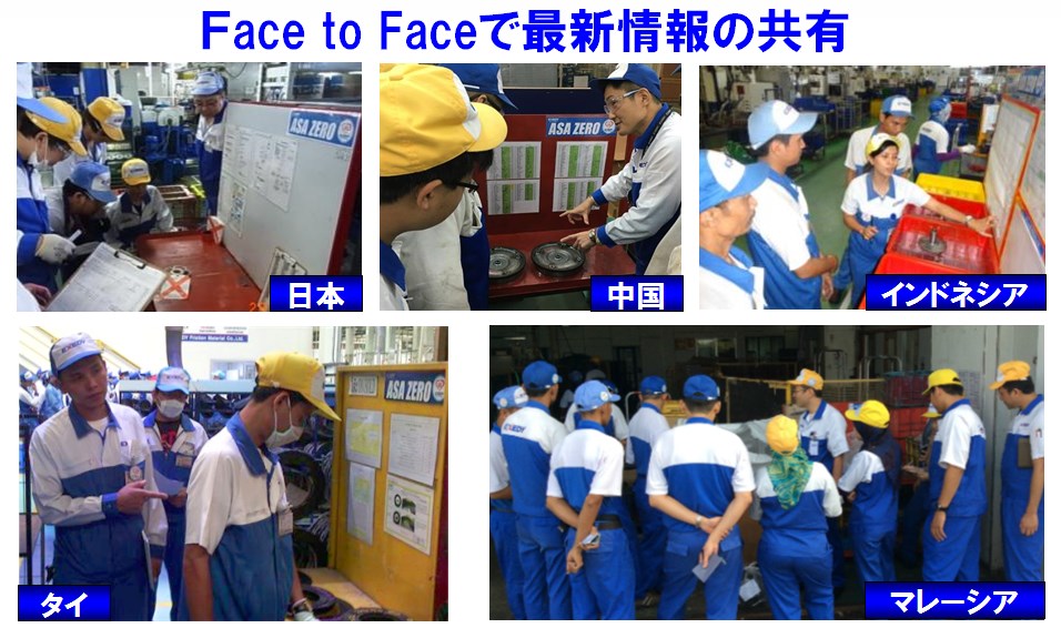 Face to Faceで最新情報の共有